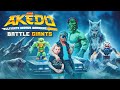 Akedo Ultimate Battle Giants! The Wolf Pack Teams Up With AlphaWolf!