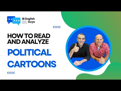 IB English Language and Literature - Textual Analysis - Political Cartoons - Close Reading