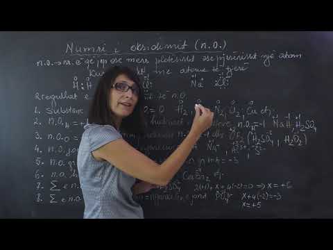 Kimi - Numri i oksidimit