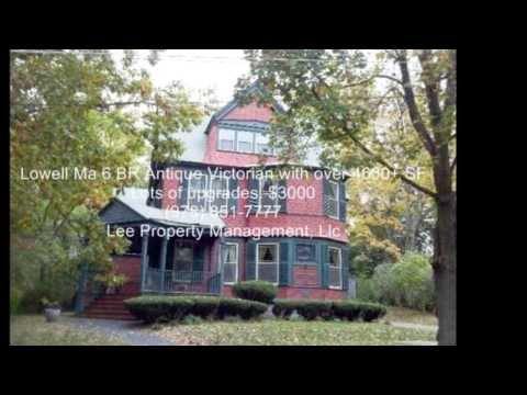 Lowell Ma Historic Victorian for rent 4600+ SF, 65 BR's, new kitchen, heating system & more Must see