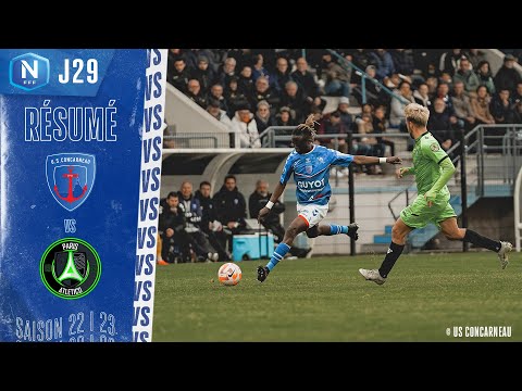 J29 | US Concarneau - Paris 13 Atletico (3-0), le résumé | National FFF (2022-2023)