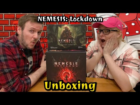 Nemesis LOCKDOWN Unboxing | Core Box & Stretch Goal