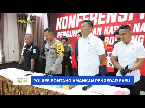 POLRES BONTANG AMANKAN PENGEDAR SABU