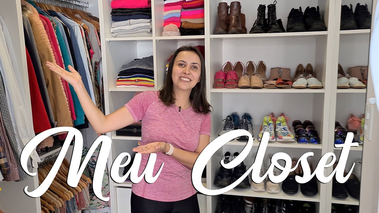TOUR PELO CLOSET DE CASAL - DETALHES, ORGANIZAÇÃO, MEDIDAS E QUANTO CUSTOU PARA FAZER
