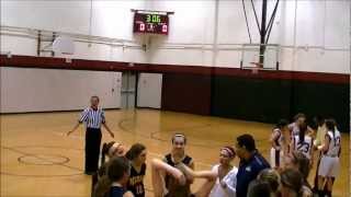 preview picture of video '2012 - RADNOR HIGH BASKETBALL - FRESHMAN GIRLS  vs. MERION MERCY ACADEMY - 1/4'