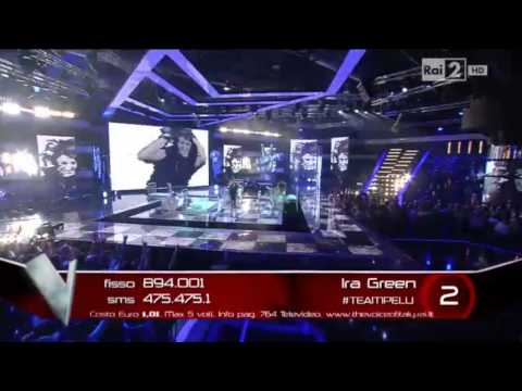 Ira Green - Lithium - (Nirvana cover) live @ The Voice of Italy - RAI2 (Live show)