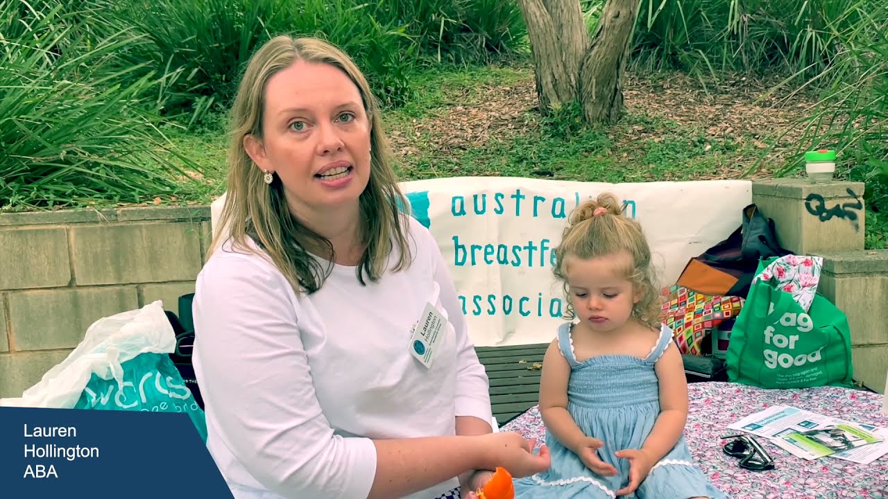 Australian Breastfeeding Association Counsellor, Lauren Hollington