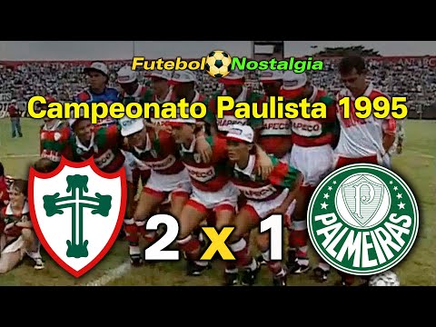 Portuguesa 2 x 1 Palmeiras - 29-01-1995 ( Campeonato Paulista )