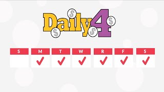 WV Lottery How to Play Daily 4 Tutorial
