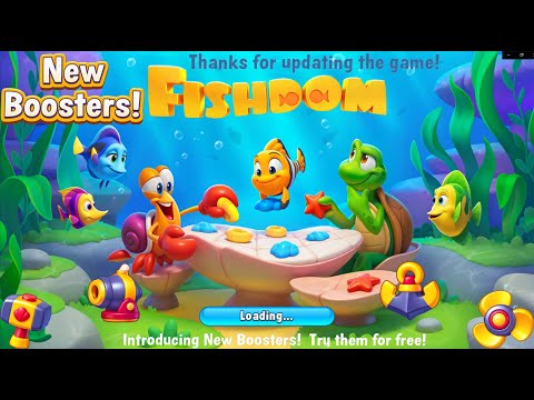 Fishdom levels 8717 - 8740 with new Boosters and with Expedition Event - Farm Adventures