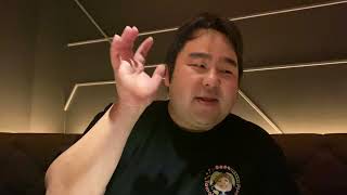 お祝いのコメントお願いします。今日はヨシさんの結婚式です。
