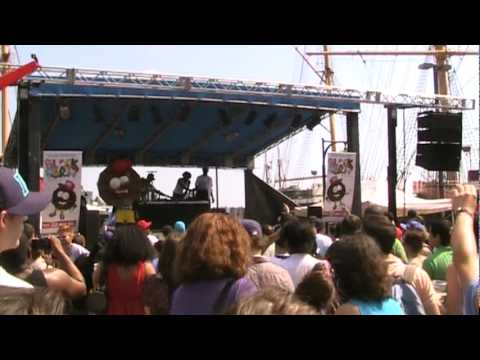 DJ SEGA live at the Mad Decent Block Party New York City 8 7 2010 set #1