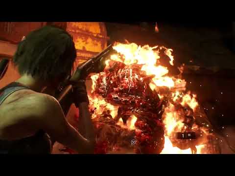 Resident Evil 3 Remake - Nemesis Stage 3 Boss Fight [No Damage]