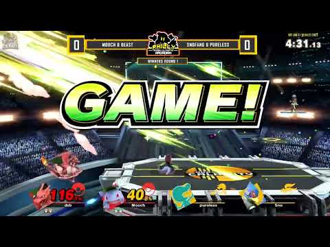Philadelphia Winter 2023 Arcadian - Doubles - Winners Round 1 - Mooch & Beast vs. SnoFang & Pureless