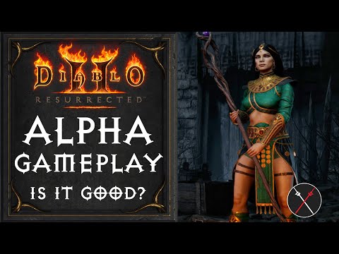 Diablo 2 Resurrected Gameplay Technical Alpha Impressions! Is D2 Remaster Good? Classes, Graphics