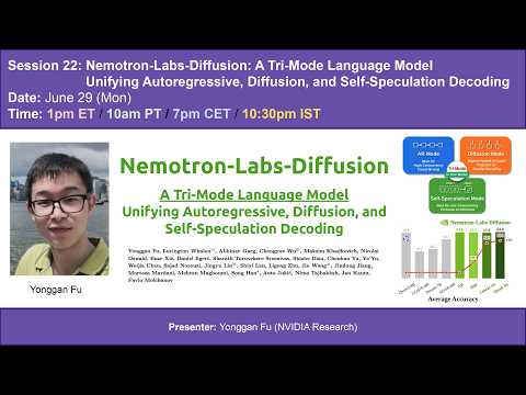 S22 | Nemotron-Labs-Diffusion: A Tri-Mode Language Model