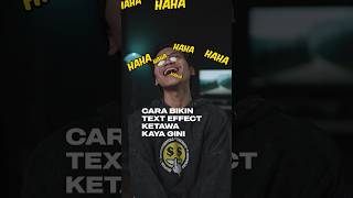 Download lagu How to make a laughing text effect in 10 seconds! mp3