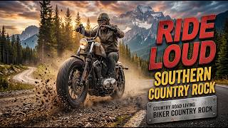 RIDE IT WIDE OPEN | Upbeat Country Rock Mix for Motorcycle Rides