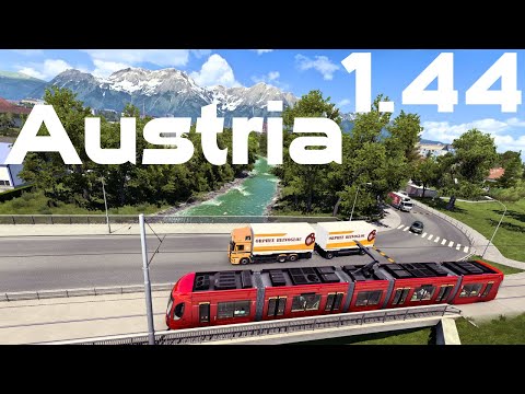 ETS2 [GR]  Austria Rework #2 Graz-Vienna-Linz-Salzburg 2/2