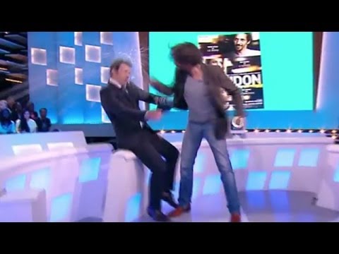 Tomer Sisley frappe Thomas Thouroude - Le Before du Grand Journal
