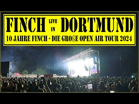 FINCH - KEINE REGELN (DORTMUND-WESTF.PARK) OPEN AIR TOUR 2024 - 2024/08/10 ±21:10(GERMAN LIVE MUSIC)