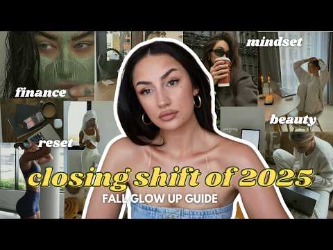 20  STEPS to GLOW UP this FALL 🍂 become UNRECOGNIZABLE before 2026 | mindset, beauty, productivity🤍