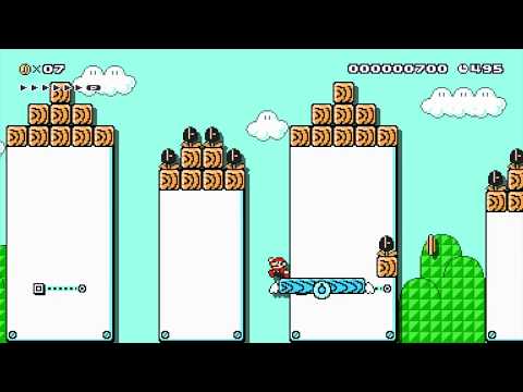 Super Mario Maker - Hammering the Airship Army [New Oskise Level]