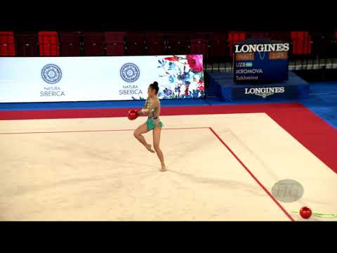 CHIN Paris (NZL) - 2019 Rhythmic Junior Worlds, Moscow (RUS) - Qualifications Ball