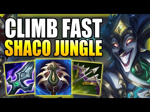 HOW TO PLAY SHACO JUNGLE IN ORDER TO ESCAPE THE PITS OF LOW ELO! - Gameplay Guide League of Legends