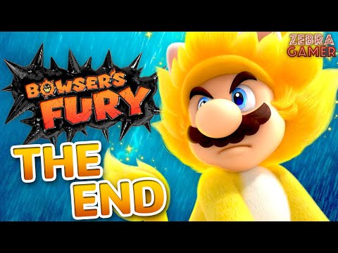 Bowser's Fury Nintendo Switch Gameplay Walkthrough Part 4 - Bowser Final Boss! Giga Cat Mario!