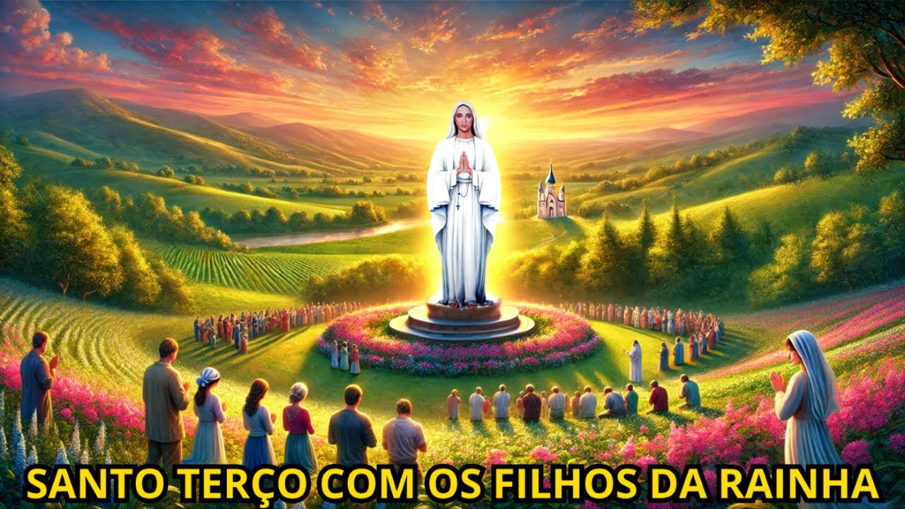 SANTO TERÇO COM OS FILHOS DA RAINHA