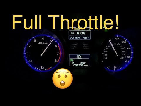 2018 Subaru Outback 2.5i Touring 0-60 mph: Faster than Expected?