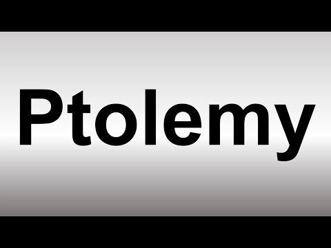 How to Pronounce Ptolemy