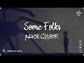 Alice Cooper - Some Folks (Lyrics video for Desktop)