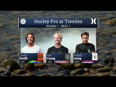 Hurley Pro at Trestles: Round One, Heat 1