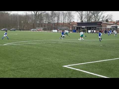 Maasstad Tediro JO11-1 - LMO JO11-2 op 11-3-2017 | 1e helft Deel 3/3