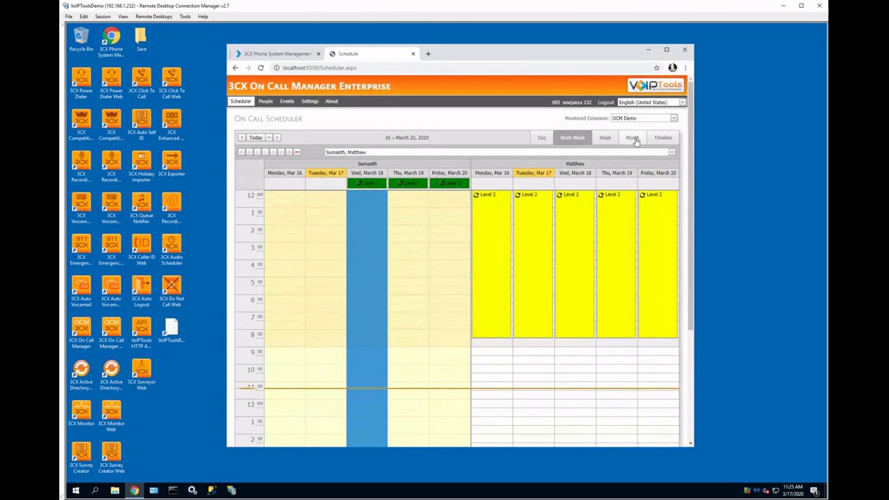 3CX On Call Manager by VoIPTools | Live demo