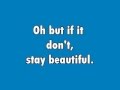 Stay Beautiful Lyrics - Taylor Swift