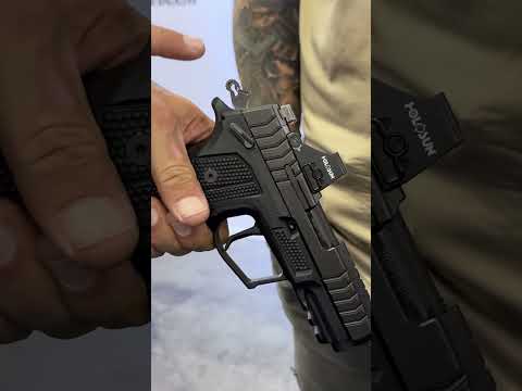 New TRIPLE ACTION Pistol? What?!🤯 #bladeshow #youtubeshorts #shortsvideo #pistol #edc