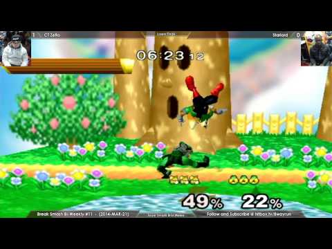 Break Smash #11   SSBM LF   CT ZeRo VS Starlord