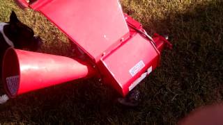 Troy-bilt PTO chipper shredder tiller attachment