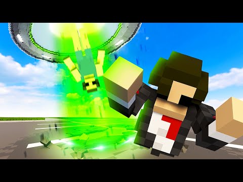 Ragdolls Get ABDUCTED by UFO - Teardown Mods Gameplay