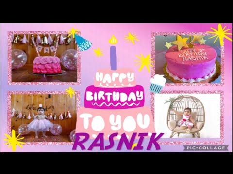 CAKE SMASH AND FIRST BIRTHDAY CELEBRATIONS OF RASNIK DHILLON | DHILLON0707 |