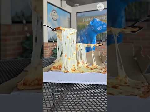 How cold is it? Watch frigid temperature freeze a cheese pull