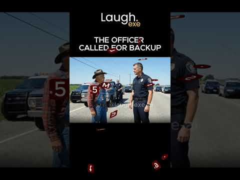 This Traffic Stop Went Very Wrong  #funny #cowboys #comedy