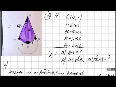 Problema Cerc. Clasa a 7-a