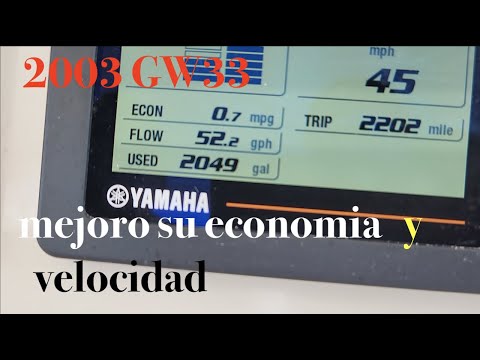 GW33 express 45 millas top speed y 1.2mpg cruciando EP-242