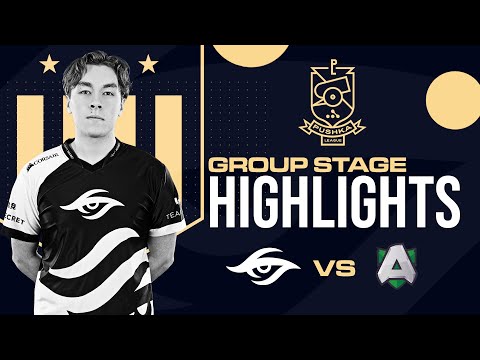 Team Secret vs Alliance WePlay! Pushka League Highlights | Dota 2