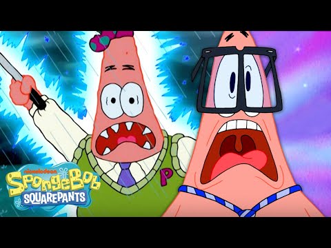Patrick's 52 LOUDEST Screams! ? | SpongeBob SquarePants