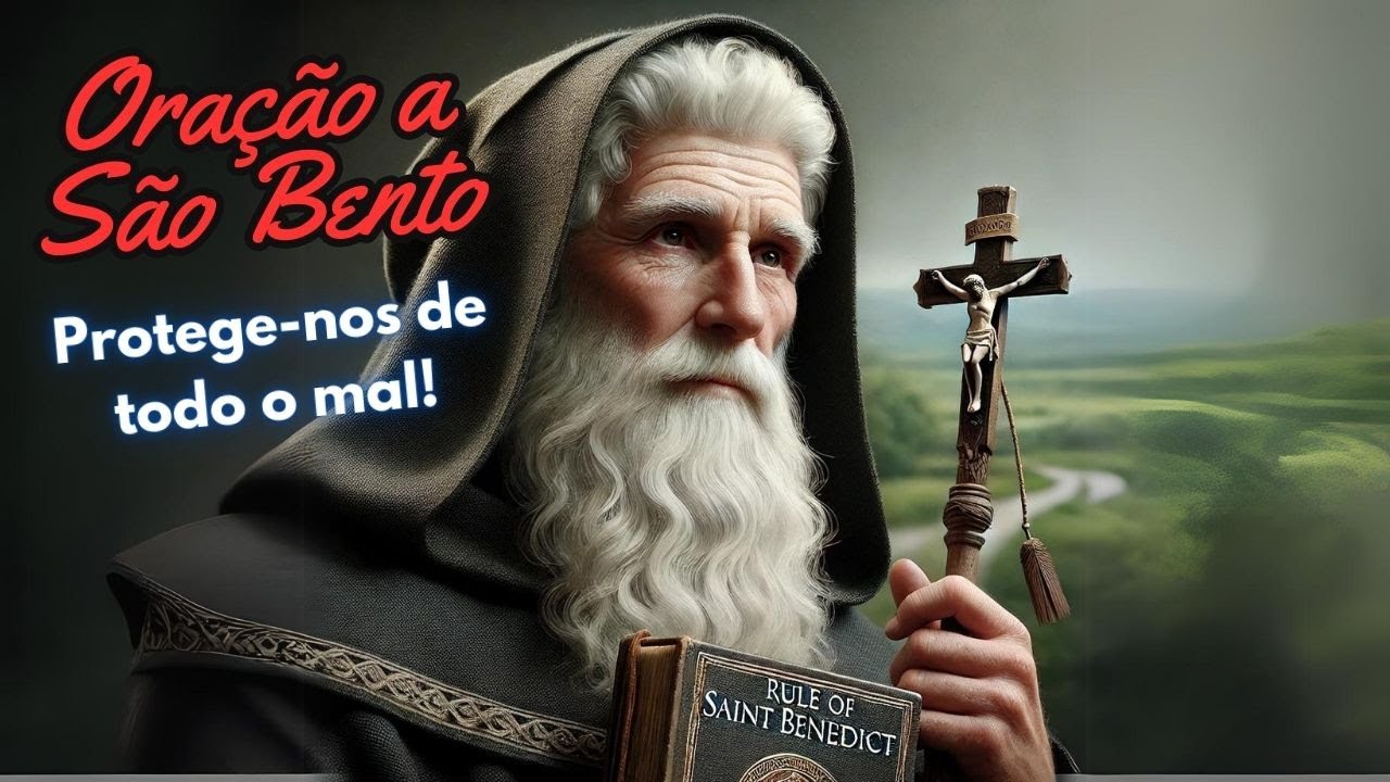 Oração a São Bento - Protege-nos de todo mal! 🙏